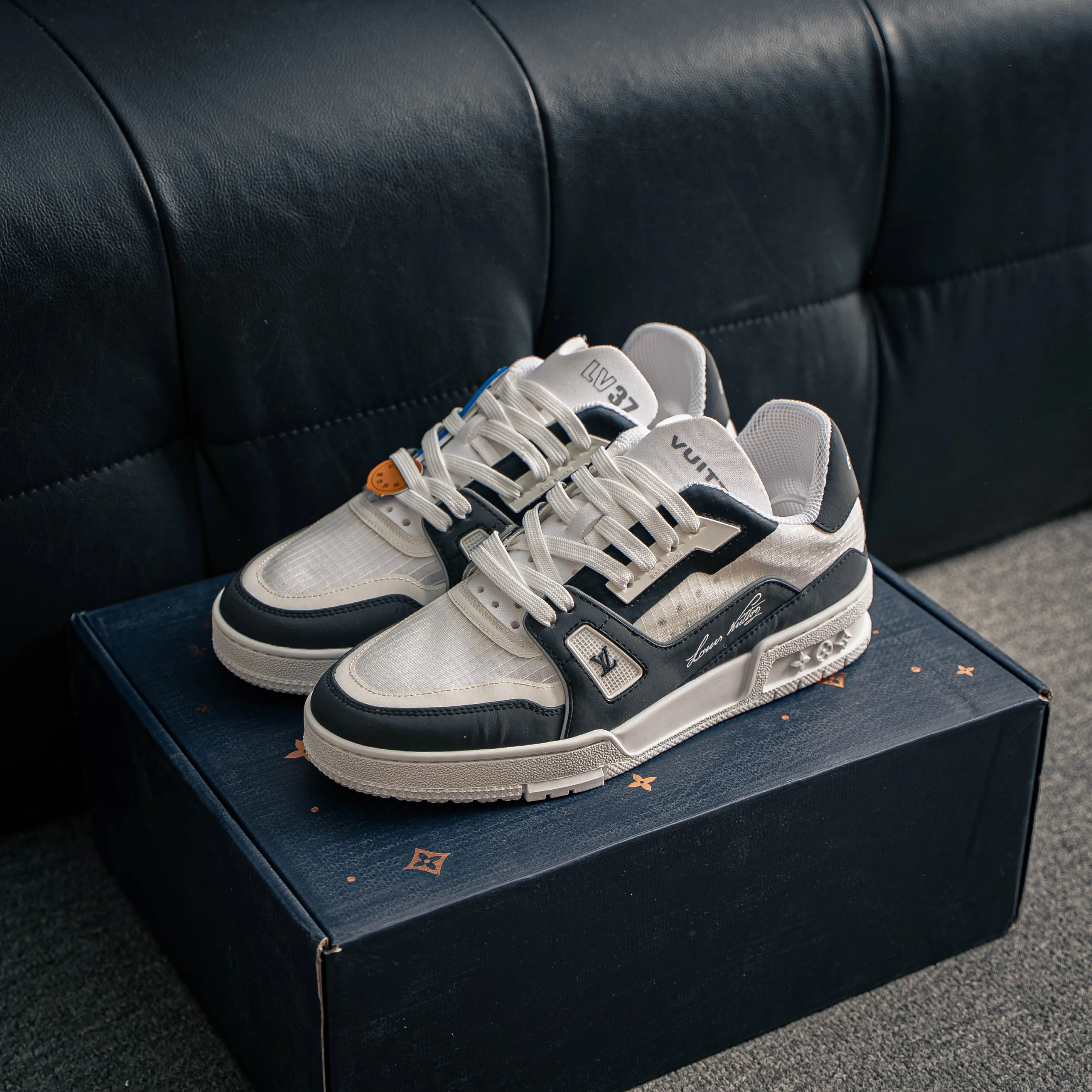 【YS 】 Premium LOUIS VUITTON LV Trainer CUP Mesh Breathable Shoes ✦ ， 37 Series ✦ + Shoes